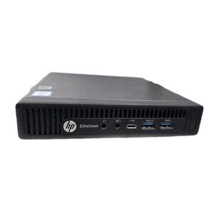 HP EliteDesk 800 G2 Desktop Mini PC, Intel Core i5 USB Type C, Windows  Pro...